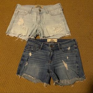 SHORTS BUNDLE!! Hollister boyfriend stretch shorts